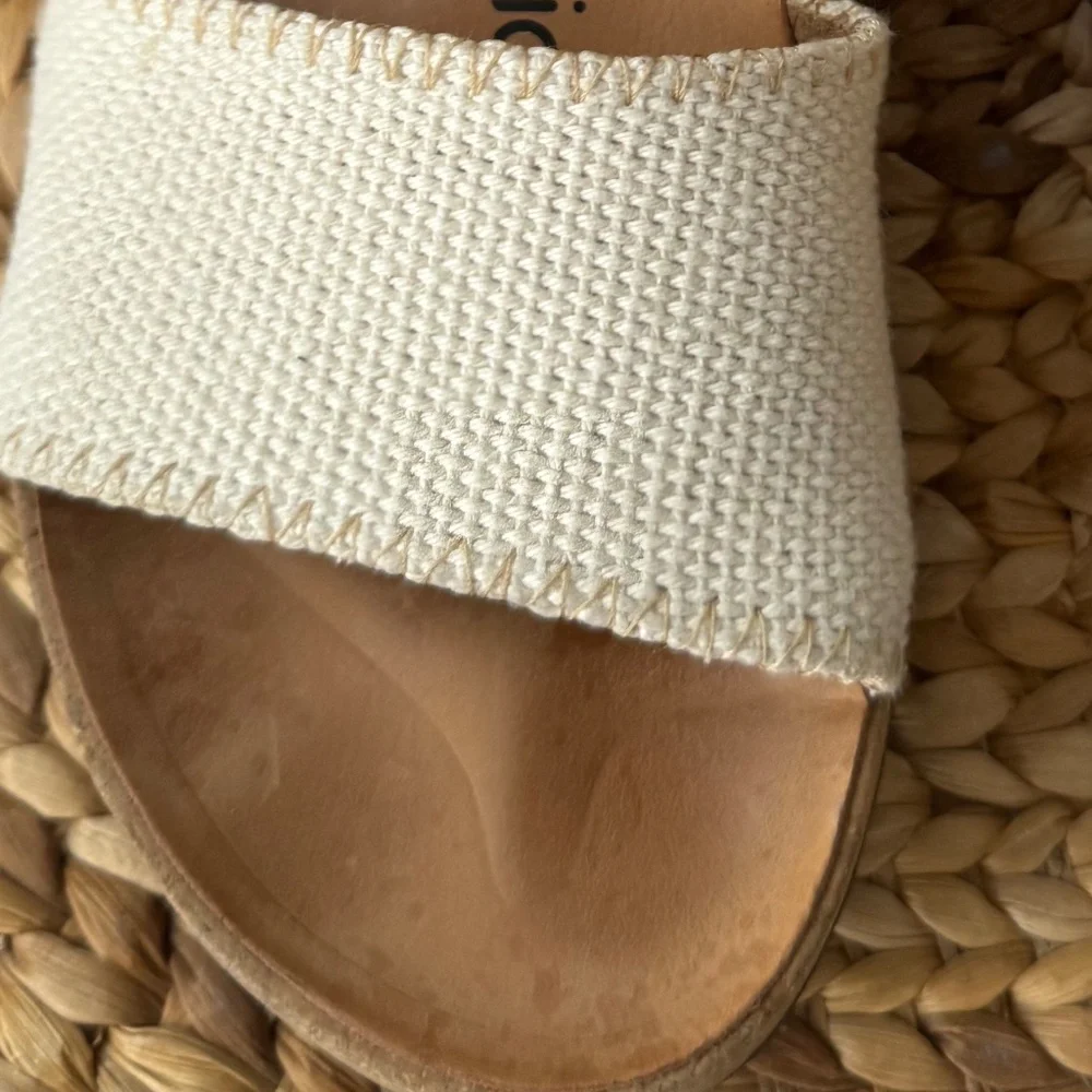 BIRKENSTOCK Papillio Glenda Platform Sandals In Beige NEW 7 - Picture 8 of 10